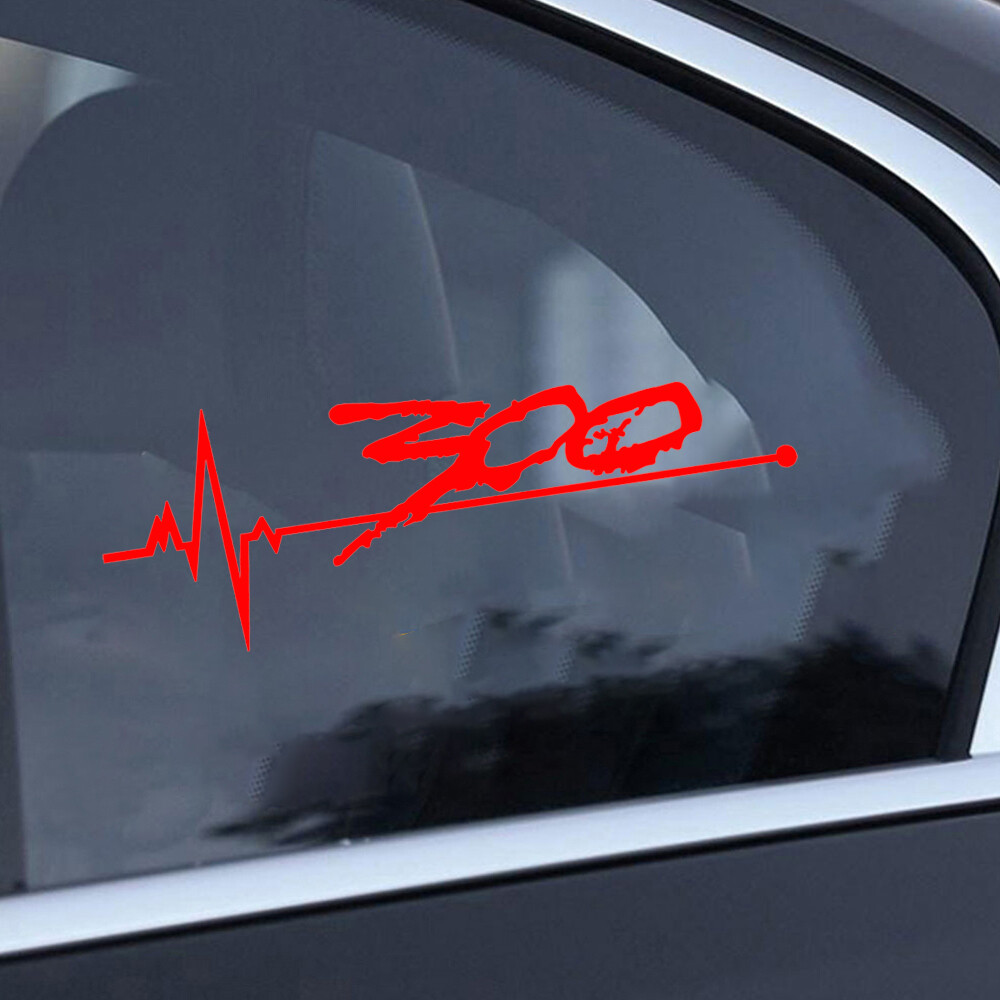Chispum 特大ウォールステッカー NewYork Chryslerアクタス Car Window Dody Stickers Door Stickers Car Decals for Chrysler 300