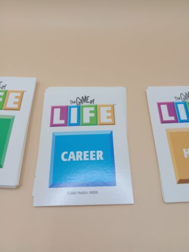 The Game Of Life 2007 Release Game Replacement Cards - Picture 5 of 8