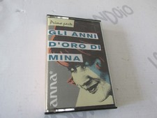 MC Gli anni d'oro di MINA prima parte italy RICORDI ANNA  musicassetta