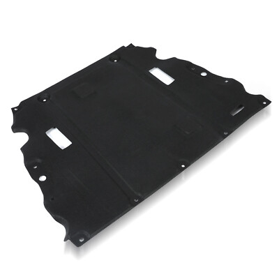 Black Front Engine Under Cover Splash Guard Shield For Ford Fusion 2013-2020