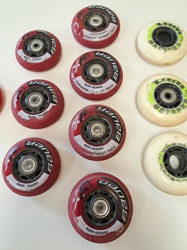 Large Lot of used - Outdoor Rollerblade Inline Hockey Fitness Skate Wheels - Bild 4 von 5