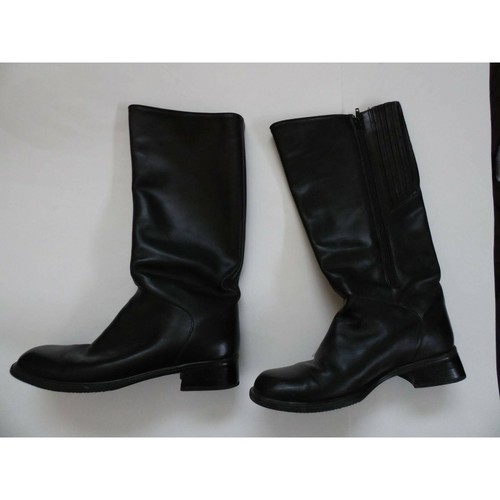 Santana Canada Damen Stiefel schwarz Blockabsatz seitlicher Reißverschluss wasserdicht 10 - Bild 4 von 7