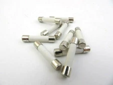 Lot of 10 Littelfuse 3AB 175mA 250 Volt 1/4" x 1-1/4" Slow Blow Ceramic Fuses