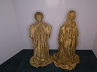 Vintage Folk Art Dolls Stiffened Fabric — photo 5