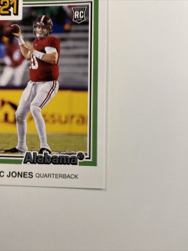 Mac Jones RC Donruss '21 Draft Picks Alabama/Patriots Rookie Card #40 - Picture 6 of 6