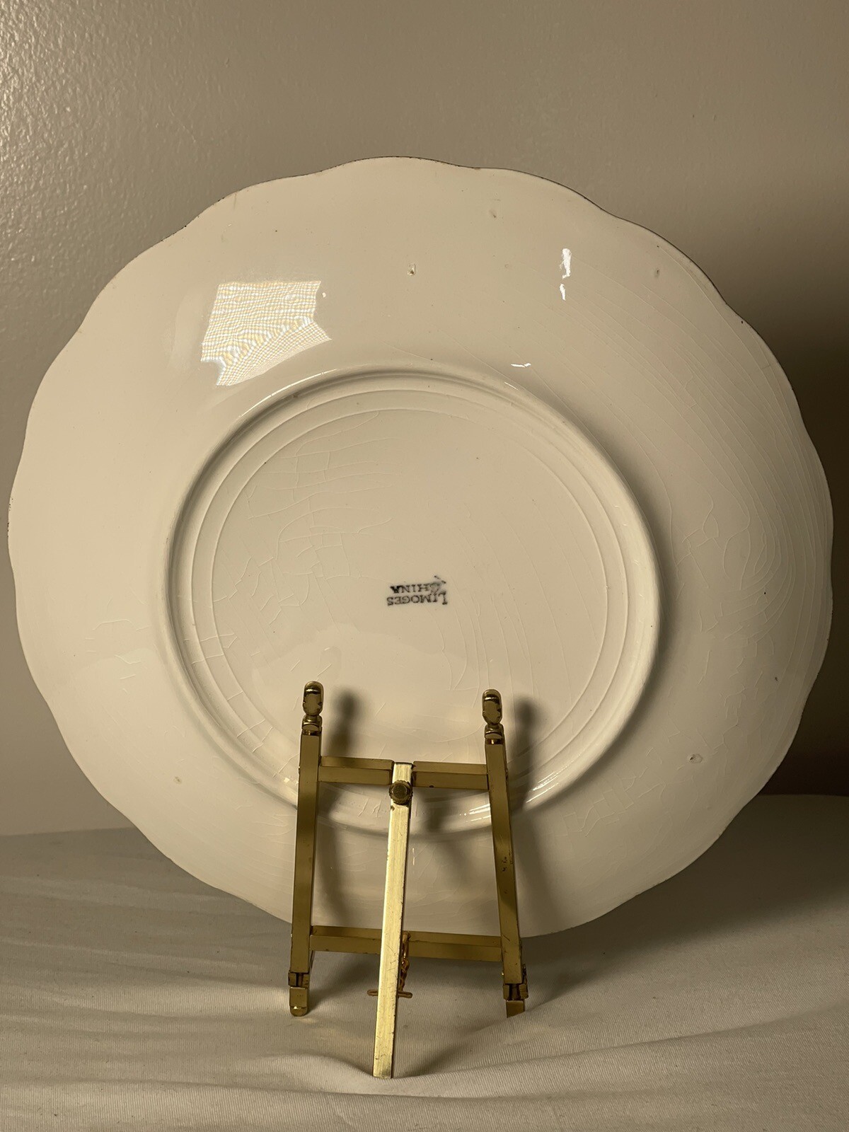 Autumn Themed Antique Plate Limoges China eBay