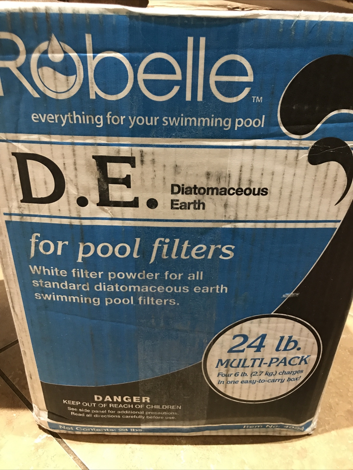 Robelle Diatomaceous Earth DE Swimming Pool Filter Powder Media 24