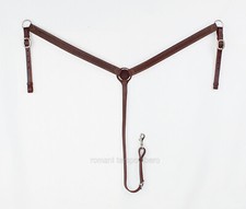 Basketball Leather Western Bib - Western Horse Breast Collars Leather
