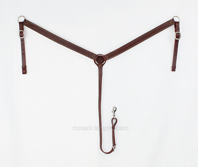 Pectorale Western Cuir Basket-Ball - Western Horse Breast Collars