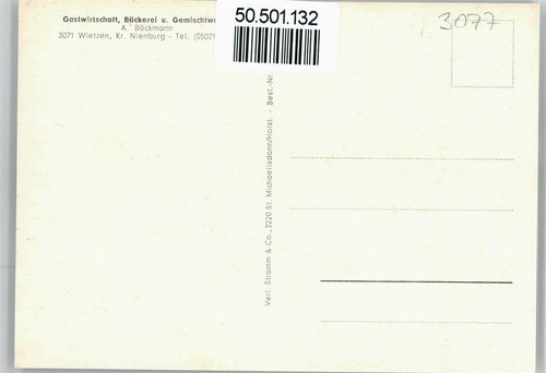 50501132 - 3077 Wietzen Geschaeft Nienburg LKR - 第 2/2 張圖片