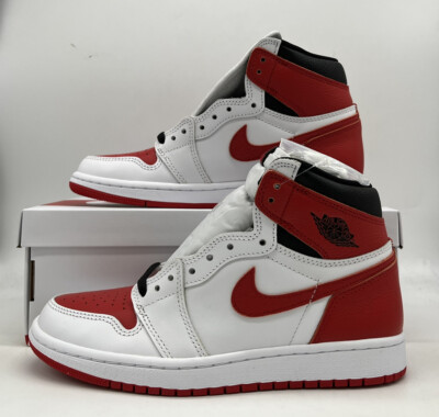 Nike Air Jordan 1 Retro High OG Heritage White Red 555088-161