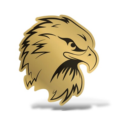 Adesivo Auto Moto 45 Cm - Aquila Falco In PVC - Sticker Adesivo Per Cofano, Casco, Laptop - 3 Anni Di Durata - 3