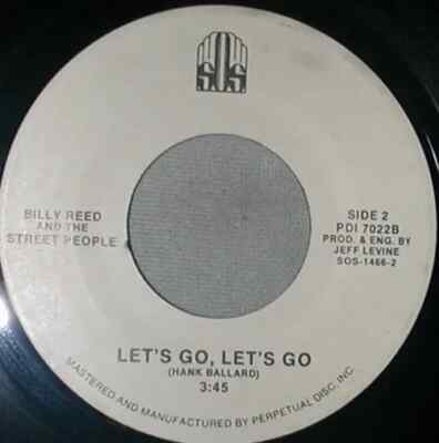 Billy Reed And The Street People Les Lay Bone Tom / Lets Go, Lets Go
