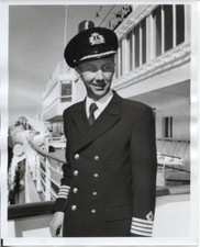 1974 Press Photo Captain Brynjulf Sundal Royal Viking Sea Cruise