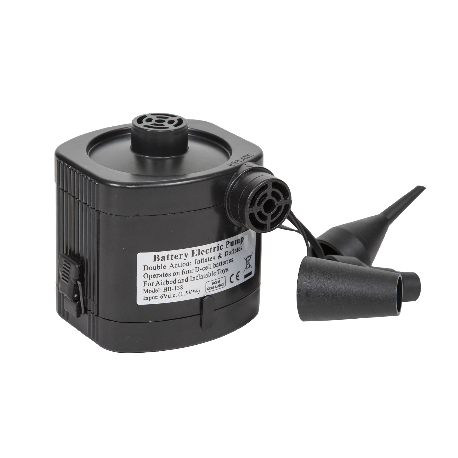 STANSPORT 437 ELECTRIC HIGH VOLUME AIR PUMP REVERSIBLE AIR FLOW NEW