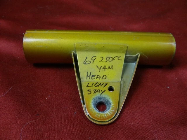 Cubierta, horquilla, naranja caramelo, usada 1969-70 DT1 Yamaha DT1, 214-23121-01-52 Foto 3 de 3