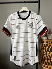 Germany Jersey 2020 Home Authentic Soccer Shirt Adidas EH6104 Men Size S