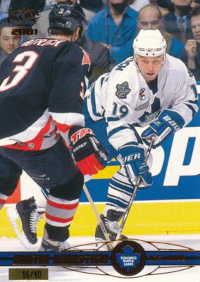 2000-01 Pacific COPPER #395 DMITRI KHRISTICH - x/40 - Toronto Maple Leafs