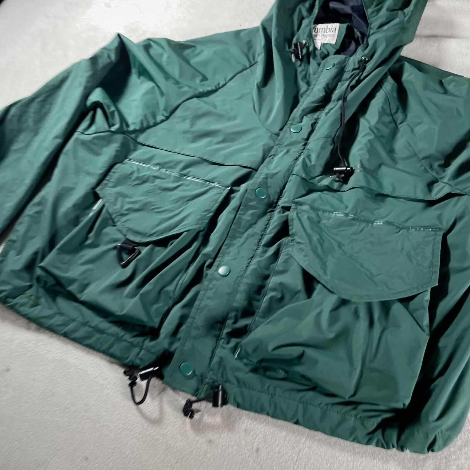 Vintage Columbia Waterproof Jacket Mens Medium Gr… - image 3