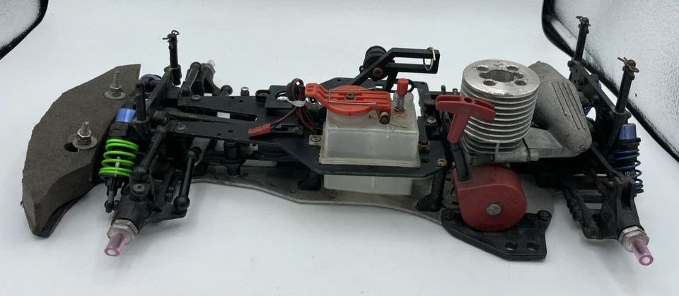 For Parts Kyosho Motor Auto Pure Ten 4WD Chassis Oldtimer Selten - Bild 3 von 4
