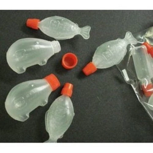 2/4 stks Mini Ketchup Flessen, Draagbare 25 ml Kruiderij