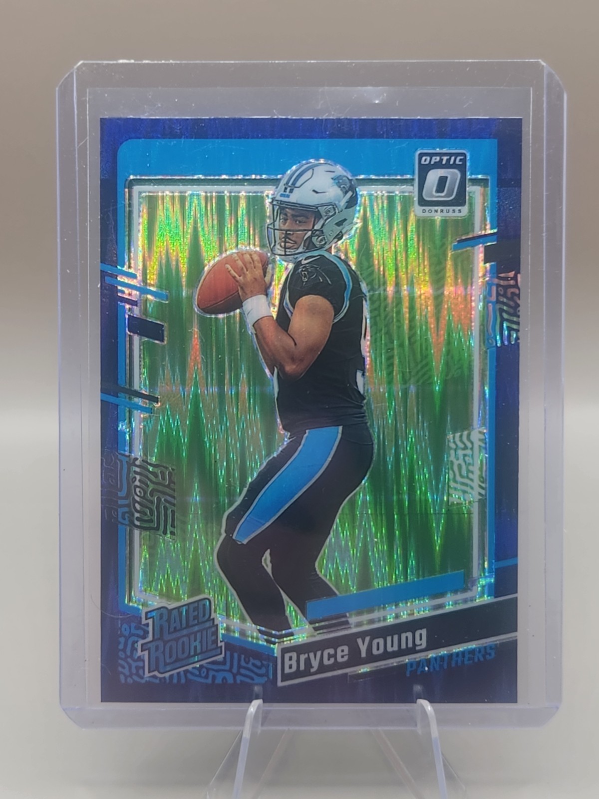 2023 Donruss Optic Bryce Young Purple Shock RC #213 Panthers