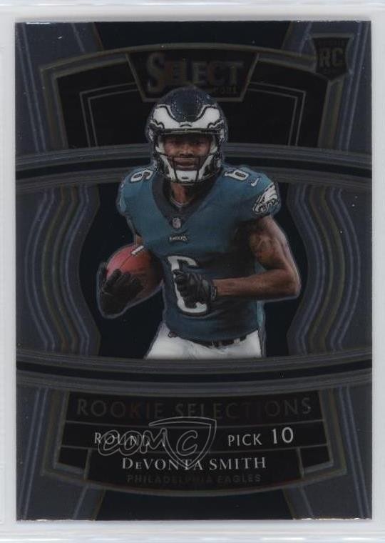 2021 Panini Select Rookie Selections DeVonta Smith #RS-9 0nr3