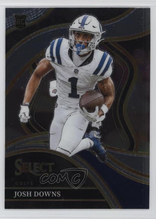2023 Panini Select Club Level Josh Downs #251 1o53