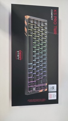 CHERRY XTRFY K5 Pro TMR Compact, Gaming-Tastatur, schwarz