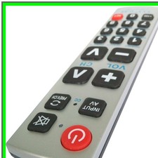 EasyClick Universal Remote Control with Big Button Design