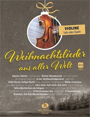 Musiknoten 31 beliebte Weihnachtslieder als Solo o. Duett für  1 o. 2 Violinen