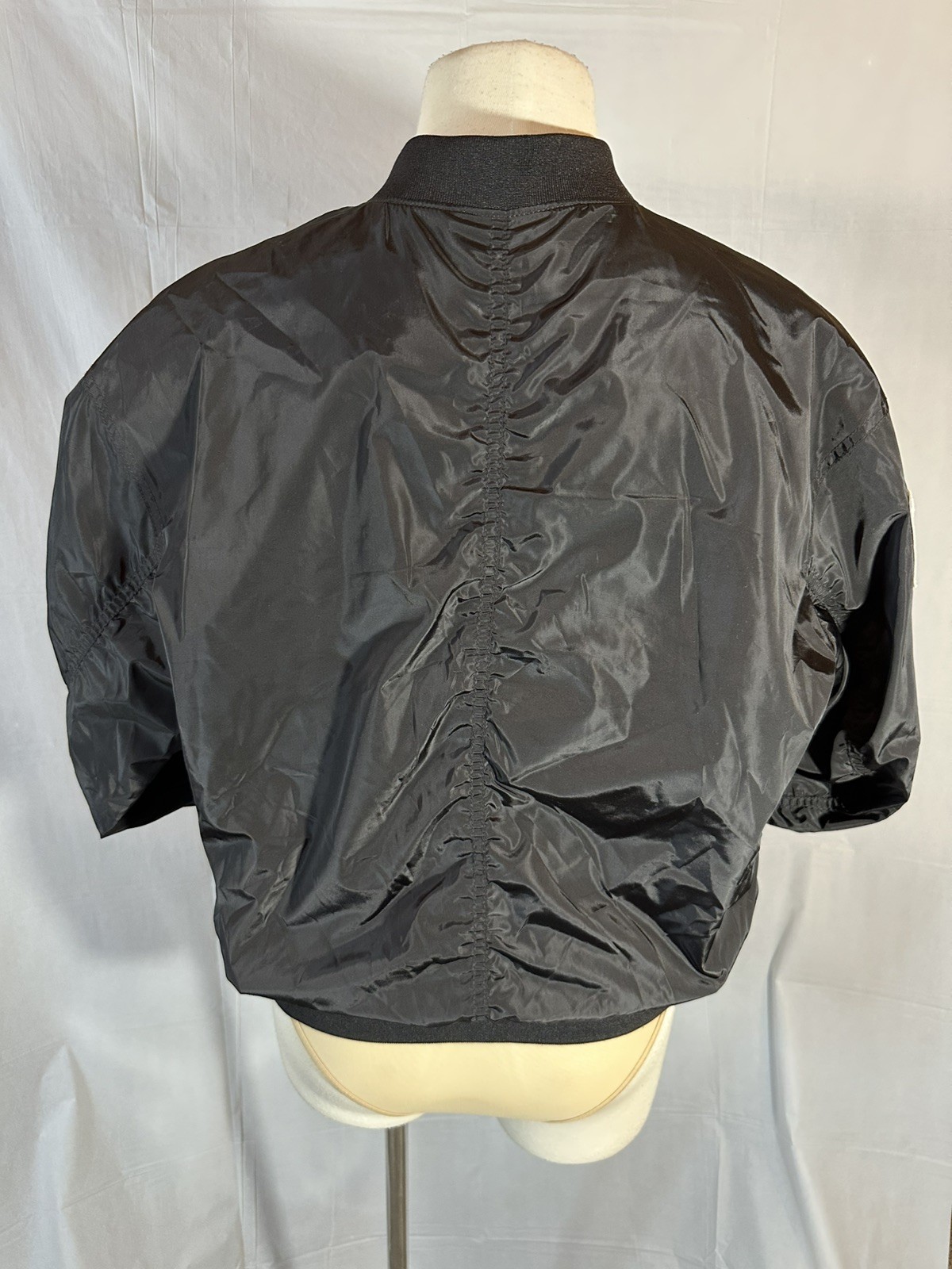 EXPRESS PATCH OVERSIZED BOMBER JACKET RETRO STYLE… - image 2