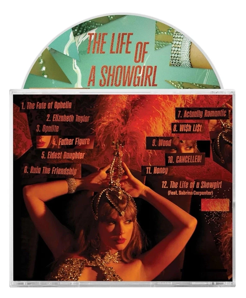 Taylor Swift – “The Life Of A Showgirl: Sweat And Vanilla Perfume (CD + Poster) - Bild 2 von 2
