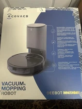 ECOVACS Robotics - DEEBOT OZMO T8+ Vacuuming and Mopping Robot with Auto-Empty