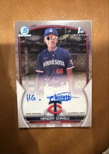 2023 Bowman Chrome - Prospect Autographs Hendry Chivilli #CPA-HC RC G100