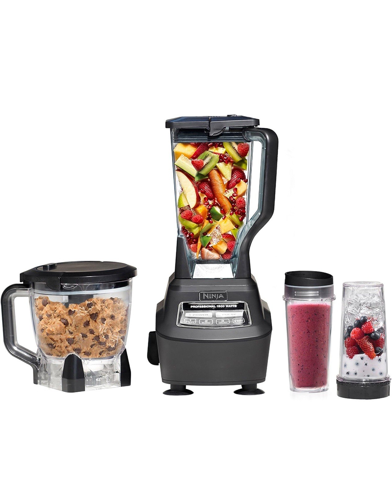 Ninja Mega Kitchen System, 1500W, 72 oz. Full-Size Blender &