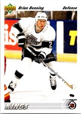 1991-92 Upper Deck French #415 Brian Benning
