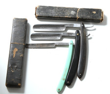 Set 3 rasoi a mano libera Soligen Rasiermesser Rasoir Razor Puma, Filarmonica