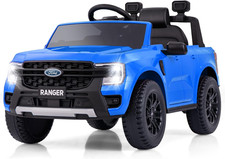 Licensed Ford Ranger Ride on Car for Kids by , 12V Electric Vehicle Truck with R