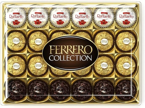 24 Ferrero Rocher Collection 269g Raffaello,Rotondo, Roccia Cioccolato e Tartufi - Bild 2 von 5