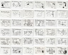 Mini-Puzzles - Knifflige Geduldsspiele - Auswahl