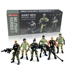Army Men Action Figures,Soldiers Toys for Boys Age 47,Military Playset Action...