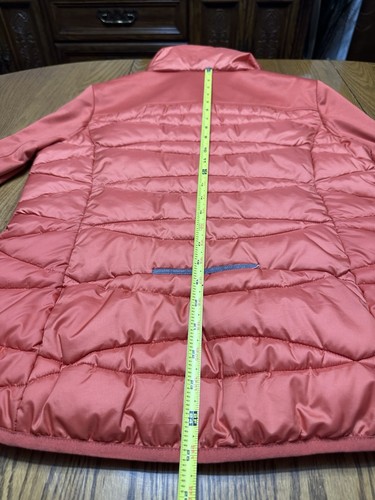 Everlast Women’s Puffer Jacket W/Tech Sleeves~Color: Coral~Size Medium~Athletic - Picture 16 of 17