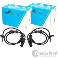 2X RAP ABS-SENSOR Raddrehzahl Vorne Passend FüR CitroËN C1 Peugeot 107 Toyota AY