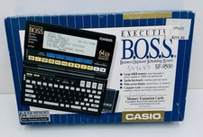 Vintage Casio B.O.S.S. SF-9500 Electronic Organizer - New Open Box