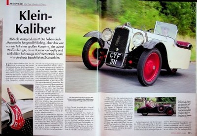 Oldtimer Markt 3068) BSA Scout mit 32PS besser als...?