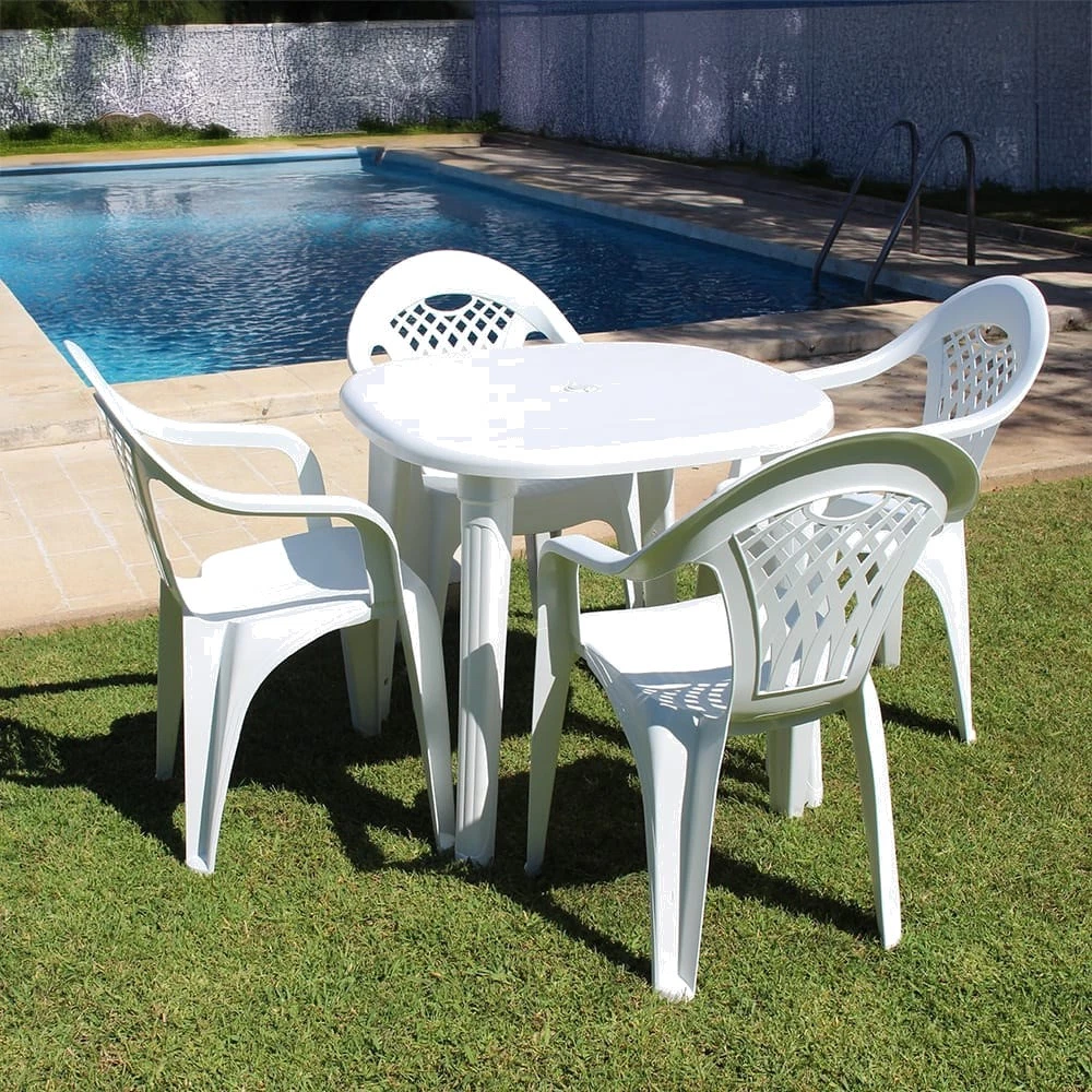 SHAF Silla apilable de polipropileno para exterior CANCÚN-54X58X86CM (4UD)