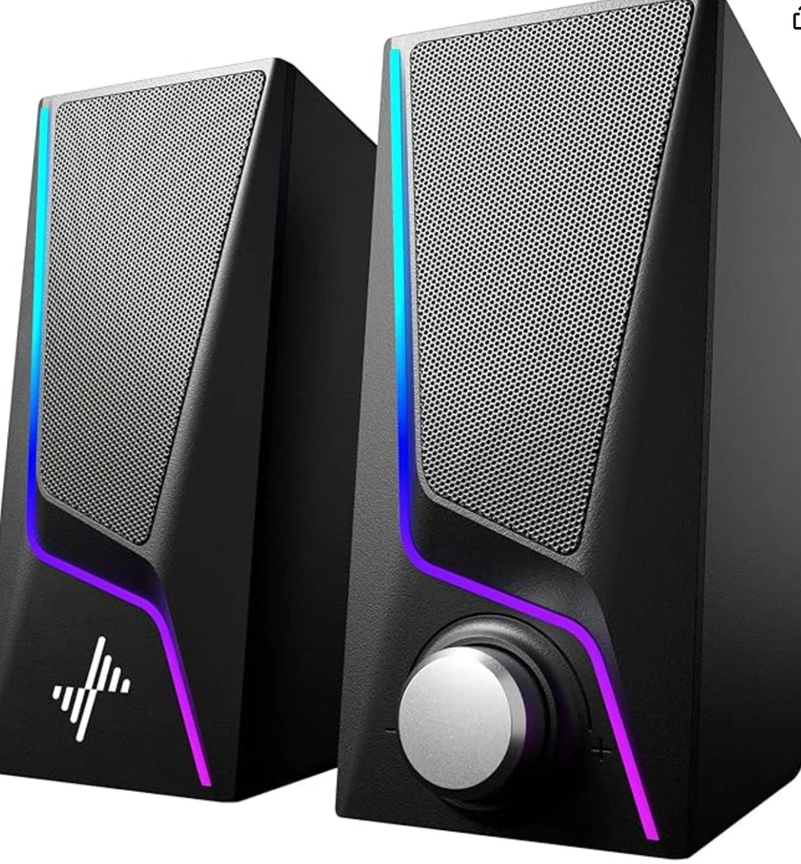 Stereo Speaker mit Led Lighting - neu