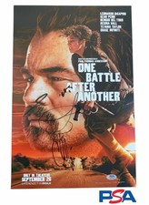 Leonardo DiCaprio Signed One Battle After Another 12x18 Movie Poster 4 AUTOS PSA