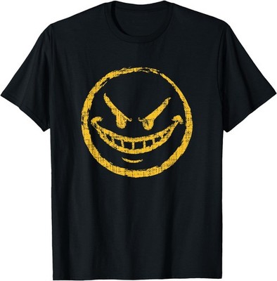 Evil Smile Logo Naughty Ordinary Subtle T-Shirt